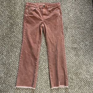 american eagle corduroy mom jeans